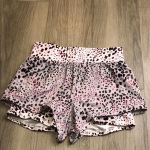 Fabletics Running Shorts Leopard